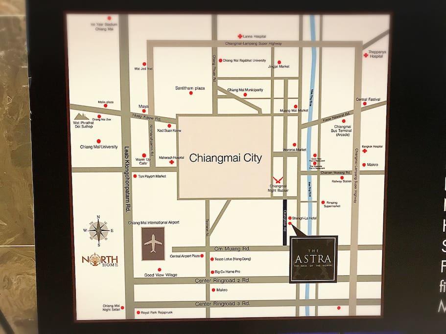 Astra Suites Central Chiang Mai Exteriör bild